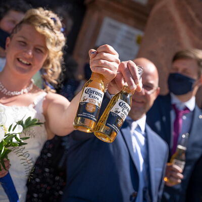 Corona Hochzeit in Rochlitz