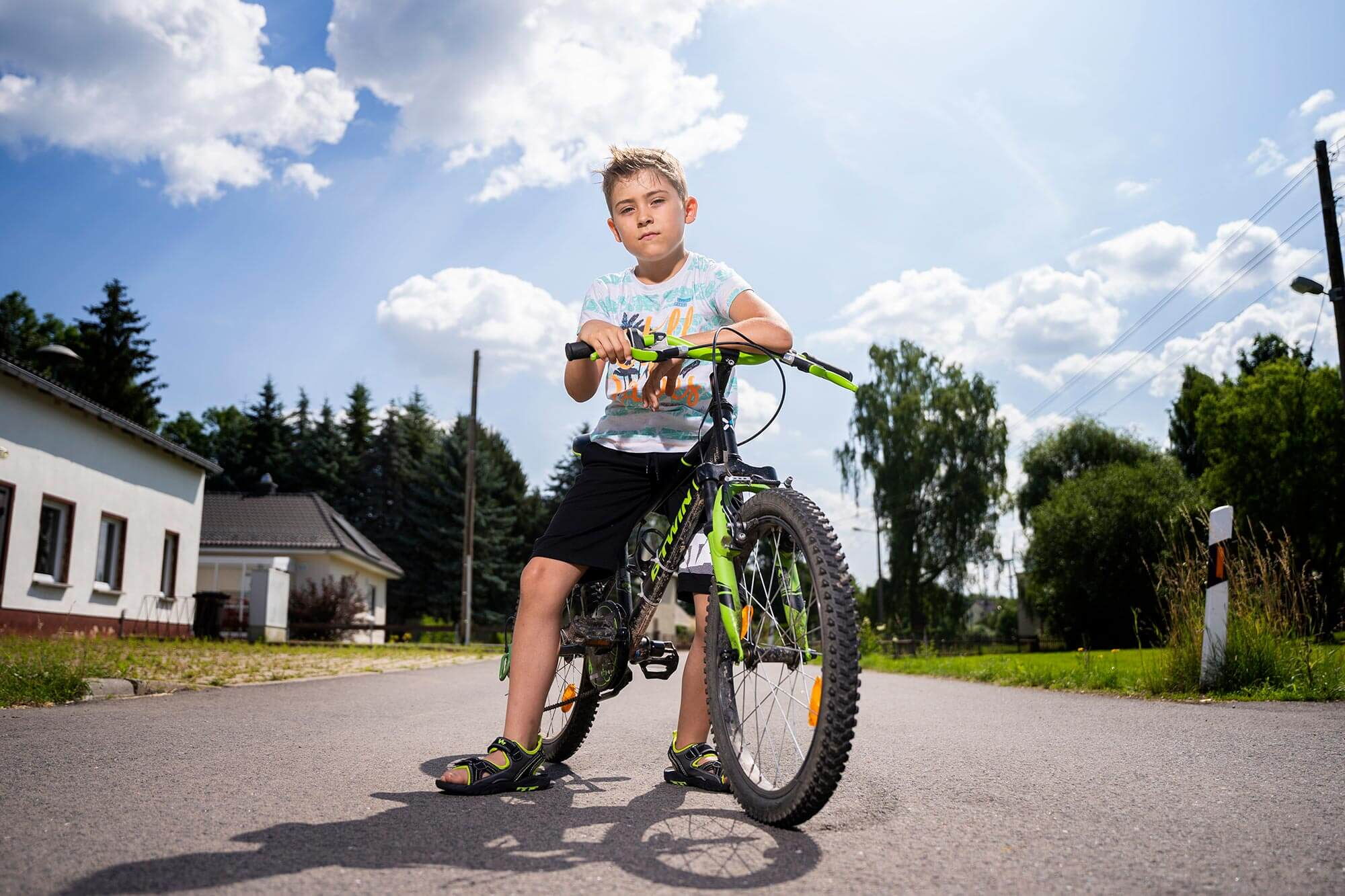 Fotoshooting mit Samuel