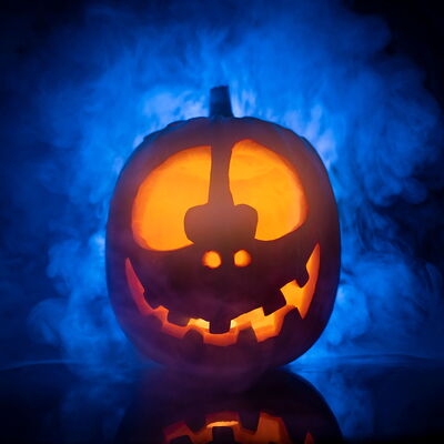 Halloween Kürbis