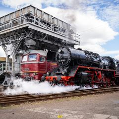 Besuch im Eisenbahnmuseum Hilbertsdorf