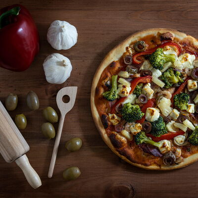 Produktfotografie Pizza Shot