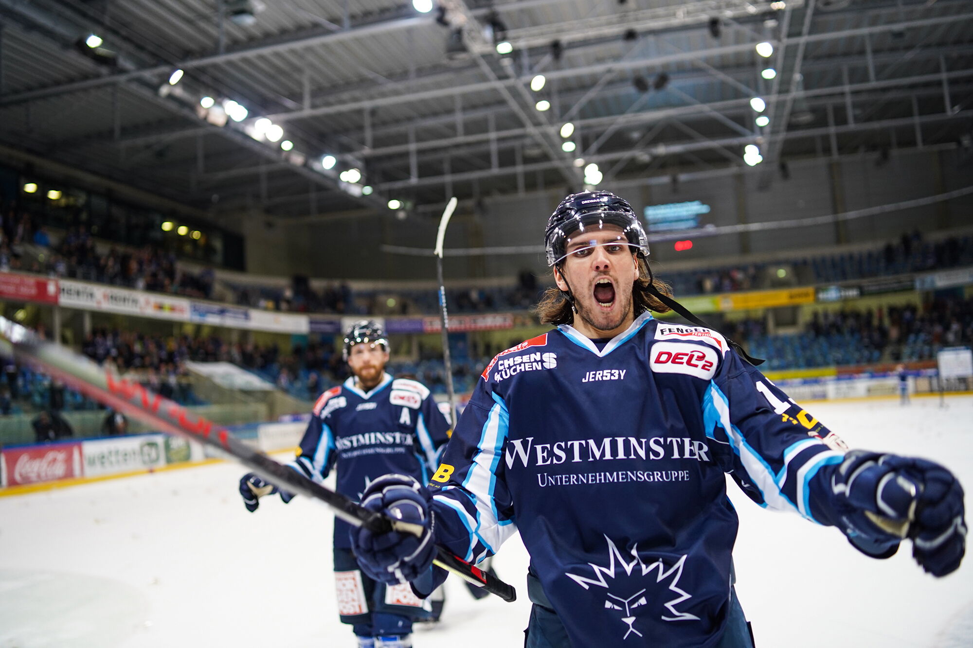 Sportfotografie Dresdner Eislöwen